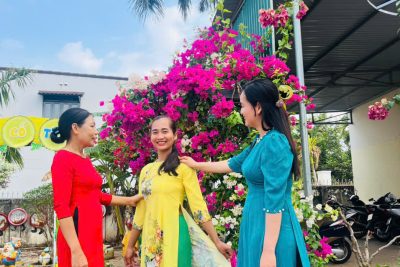 Giáo viên Trường MN Hoa Sen hưởng ứng tuần lễ áo dài nhân ngày 8/3/3026